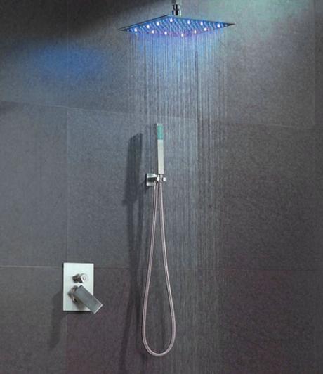 LED頂噴花灑功能