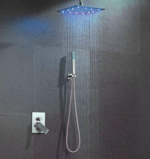 LED頂噴花灑功能