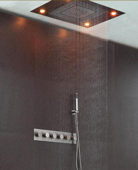 LED頂噴花灑功能